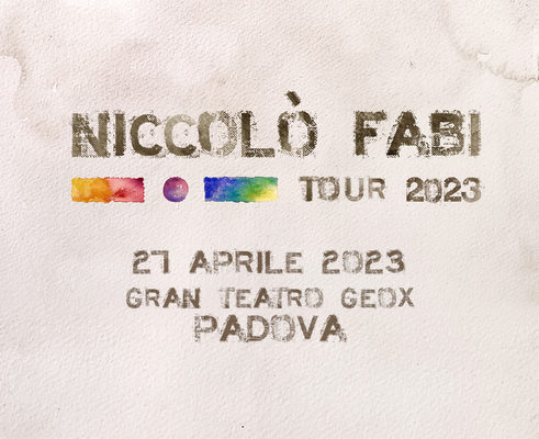 Niccolò Fabi - Meno per Meno Tour 2023