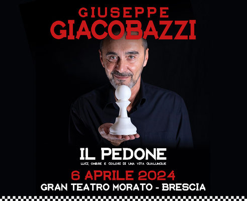 Giuseppe Giacobazzi - IL PEDONE "Luci, ombre e colori di una vita qualunque"
