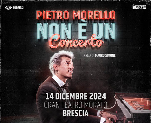 Pietro Morello "Non è un concerto"